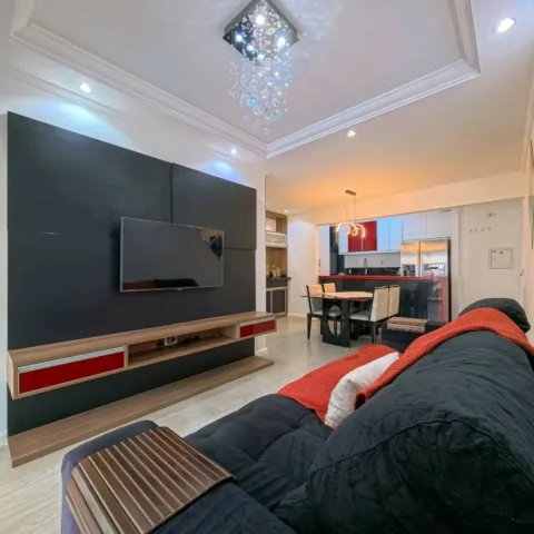 Apartamento mobiliado de 100 m² com vista panorâmica no Premiatto Residence Club