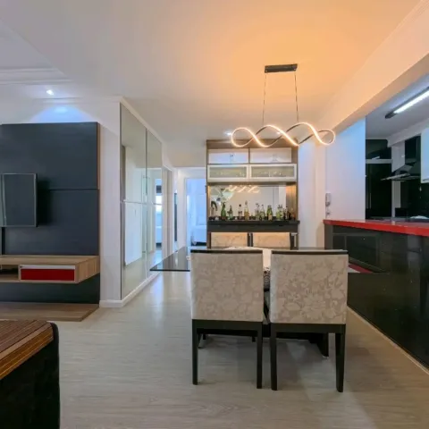 Apartamento mobiliado de 100 m² com vista panorâmica no Premiatto Residence Club