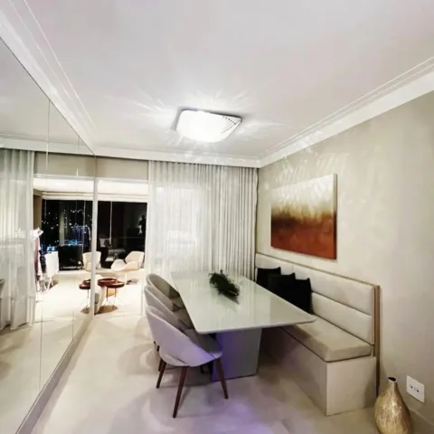 Apartamento de 100 m² com 3 dormitórios e 2 suítes no Premiatto, porteira fechada