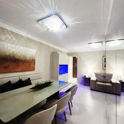 Apartamento de 100 m² com 3 dormitórios e 2 suítes no Premiatto, porteira fechada