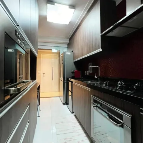 Apartamento de 100 m² com 3 dormitórios e 2 suítes no Premiatto, porteira fechada